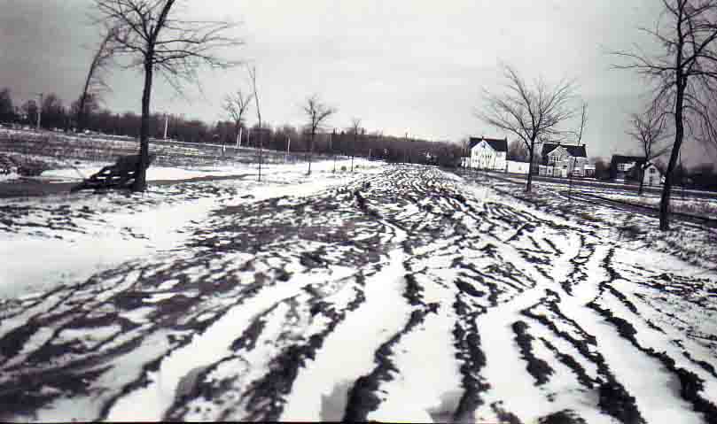 1928 Brookside Dr looking toward Elmwood